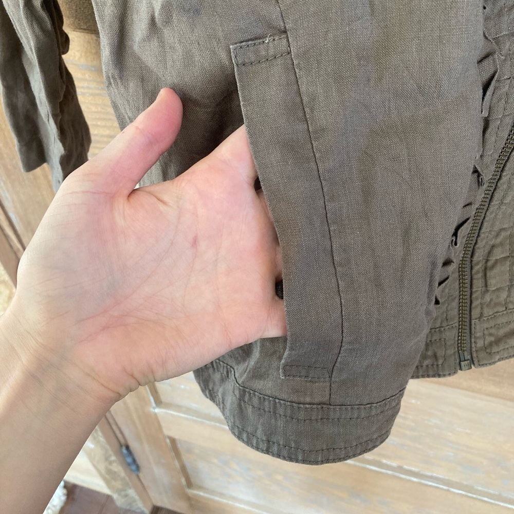 LOFT Linen Jacket - Picture 4 of 10